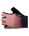 SANTINI Kolarskie rękawiczki z krótkimi palcami - LUCE - różowy