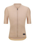 SANTINI Koszulka kolarska z krótkim rękawem - RTR - brązowy