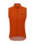 SANTINI Kamizelka kolarska - RTR WIND - pomarańczowy
