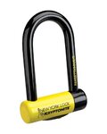 KRYPTONITE zapięcie rowerowe - FAHGETTABOUDIT LOCK - żółty/czarny