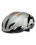 HJC Kask kolarski - FURION 3.0 ORACLE RED BULL RACING - srebrny/czerwony