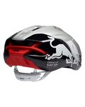HJC Kask kolarski - FURION 3.0 ORACLE RED BULL RACING - srebrny/czerwony