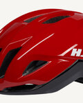 HJC Kask kolarski - CROSSER - czerwony/czarny