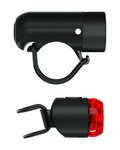 KNOG zestaw świateł - PLUG TWINPACK - czarny