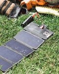 KNOG Powerbank - PWR SOLAR - czarny