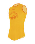 SANTINI Kolarski bezrękawnik - UCI EYES - pomarańczowy
