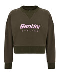 SANTINI Bluza - BRAND - zielony