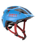 SCOTT Kask kolarski - SPUNTO KID - niebieski