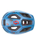 SCOTT Kask kolarski - SPUNTO KID - niebieski