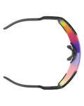 SCOTT Okulary kolarskie - SHIELD - szary/czarny