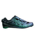 SCOTT Buty rowerowe - TRI CARBON - czarny/zielony/niebieski