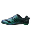 SCOTT Buty rowerowe - TRI CARBON - czarny/zielony/niebieski