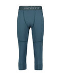 SCOTT Kolarskie majtki - DEFINED MERINO - zielony