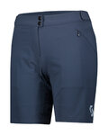SCOTT Krótkie spodnie kolarskie bez szelek - ENDURANCE LS/FIT W/PAD W - niebieski