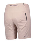 SCOTT Krótkie spodnie kolarskie bez szelek - ENDURANCE LS/FIT W/PAD W - różowy