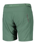 SCOTT Krótkie spodnie kolarskie bez szelek - ENDURANCE LS/FIT W/PAD W - zielony