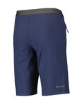 SCOTT Krótkie spodnie kolarskie bez szelek - TRAIL 10 LS/FIT W/PAD JR - niebieski