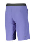 SCOTT Krótkie spodnie kolarskie bez szelek - TRAIL 10 LS/FIT W/PAD JR - fioletowy