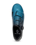 SCOTT Buty rowerowe - TEAM BOA - czarny/turkusowy