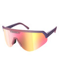 SCOTT Okulary kolarskie - SHIELD SUPERSONIC EDT. - fioletowy