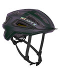 SCOTT Kask kolarski - ARX PLUS - zielony/fioletowy