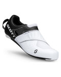 SCOTT Buty rowerowe - TRI SPRINT - czarny/biały