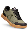 SCOTT Buty rowerowe - MTB SHR-ALP FLAT LACE - zielony/czarny