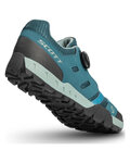 SCOTT Buty rowerowe - SPORT CRUS-R FLAT W - zielony/niebieski