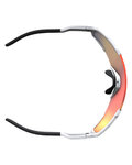 SCOTT Okulary kolarskie - SHIELD COMPACT - biały