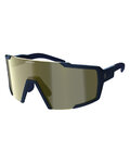 SCOTT Okulary kolarskie - SHIELD COMPACT - niebieski
