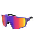 SCOTT Okulary kolarskie - SHIELD COMPACT - fioletowy