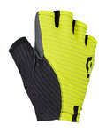 SCOTT Kolarskie rękawiczki z krótkimi palcami - RC ULTIMATE GRAPHENE - żółty/czarny