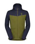 SCOTT Bluza - DEFINED MID - niebieski/zielony