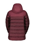 SCOTT Kolarska ocieplana kurtka - INSULOFT WARM W - czerwony