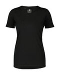 SCOTT Kolarska koszulka z krótkim rękawem - TEE COMMUTER MERINO W - czarny