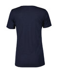 SCOTT Kolarska koszulka z krótkim rękawem - TEE COMMUTER MERINO W - niebieski