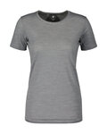 SCOTT Kolarska koszulka z krótkim rękawem - TEE COMMUTER MERINO W - szary