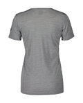 SCOTT Kolarska koszulka z krótkim rękawem - TEE COMMUTER MERINO W - szary