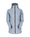 SCOTT kurtka przeciwdeszczowa - TECH COAT 3L W - jasnoniebieski