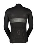 SCOTT Letnia koszulka kolarska z długim rękawem - TEAM 10 - czarny
