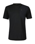 SCOTT Kolarska koszulka z krótkim rękawem - TEE DRI POCKET SS - czarny