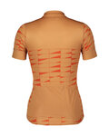 SCOTT Koszulka kolarska z krótkim rękawem - ENDURANCE 20 - pomarańczowy