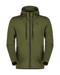 SCOTT Bluza - TECH ZIP - zielony