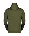 SCOTT Bluza - TECH ZIP - zielony