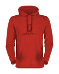 SCOTT Bluza - TECH - czerwony