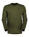 SCOTT Bluza - TECH CREWNECK - zielony