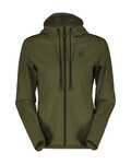 SCOTT Bluza - TECH ZIP W - zielony