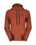 SCOTT Bluza - TECH ZIP W - czerwony