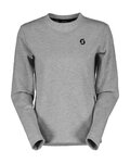 SCOTT Bluza - CREWNECK TECH W - szary