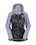 SCOTT kurtka przeciwdeszczowa - TRAIL STORM WP W - fioletowy/czarny